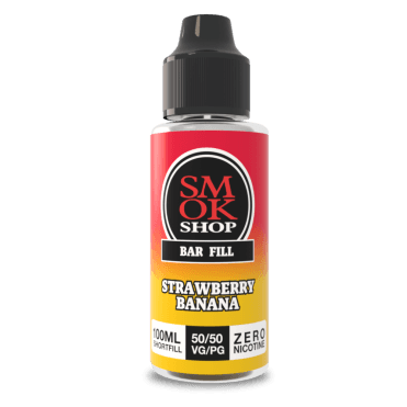 SMOKSHOP Bar Fill Strawberry & Banana 100ml E-Liquid