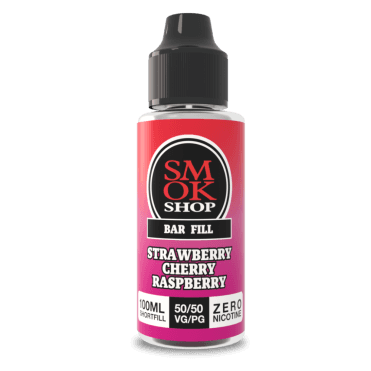 SMOKSHOP Bar Fill Strawberry Cherry Raspberry 100ml E-Liquid