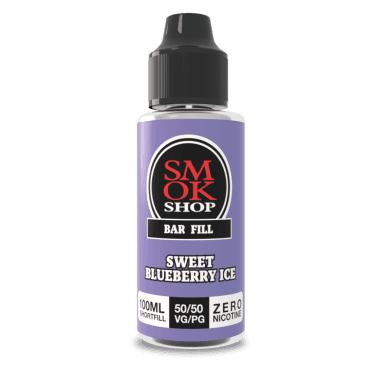 SMOKSHOP Bar Fill Sweet Blueberry Ice  100ml E-Liquid