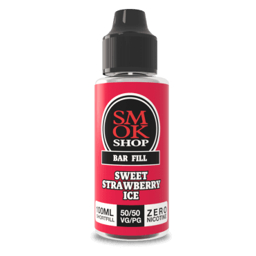 SMOKSHOP Bar Fill Sweet Strawberry Ice  100ml E-Liquid
