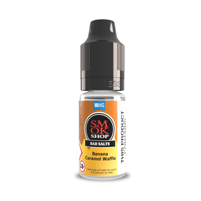 SMOKSHOP Bar Salts Banana Caramel Waffle 10ml E-Liquid
