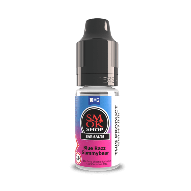 SMOKSHOP Bar Salts Blue Razz Gummybear 10ml E-Liquid