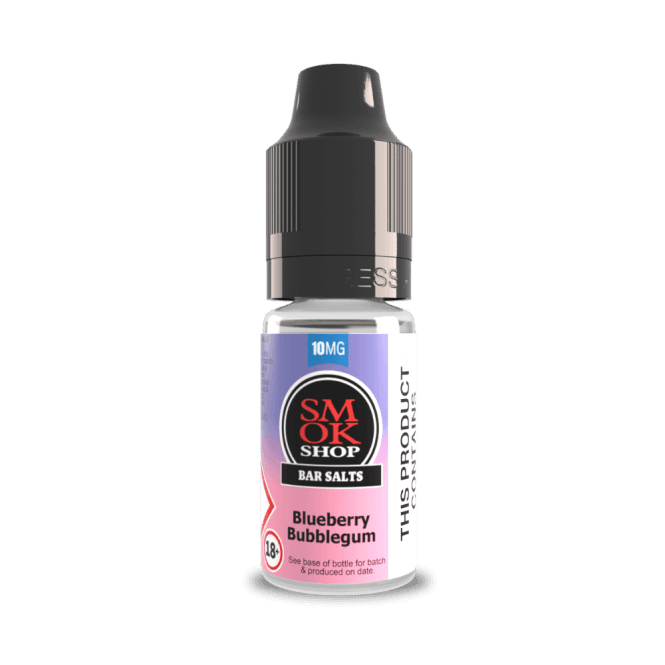SMOKSHOP Bar Salts Blueberry Bubblegum 10ml E-Liquid