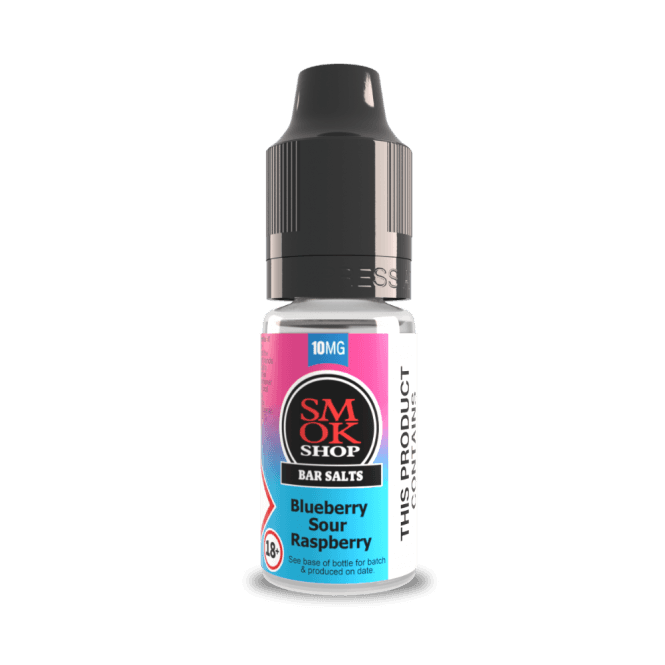 SMOKSHOP Bar Salts Blueberry Sour Raspberry 10ml E-Liquid