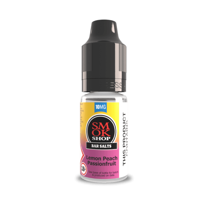 SMOKSHOP Bar Salts Lemon Peach Passionfruit 10ml E-Liquid