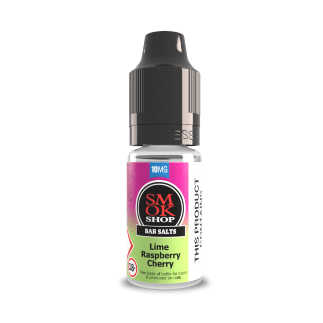SMOKSHOP Bar Salts Lime Raspberry Cherry 10ml E-Liquid