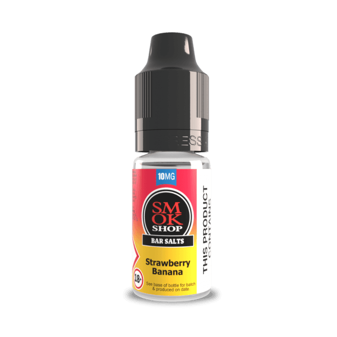 SMOKSHOP Bar Salts Strawberry Banana 10ml E-Liquid