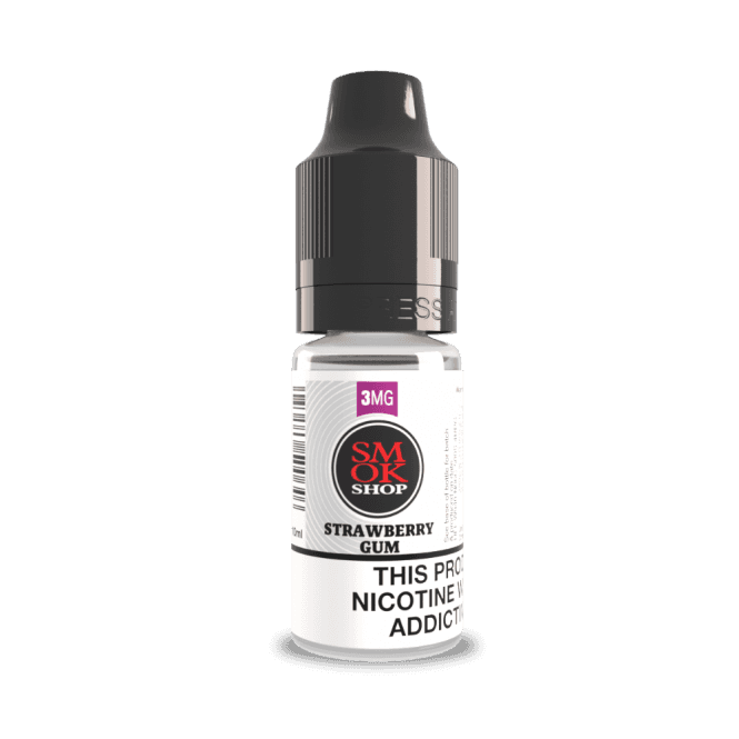 SMOKSHOP Strawberry Gum 10ml E-Liquid