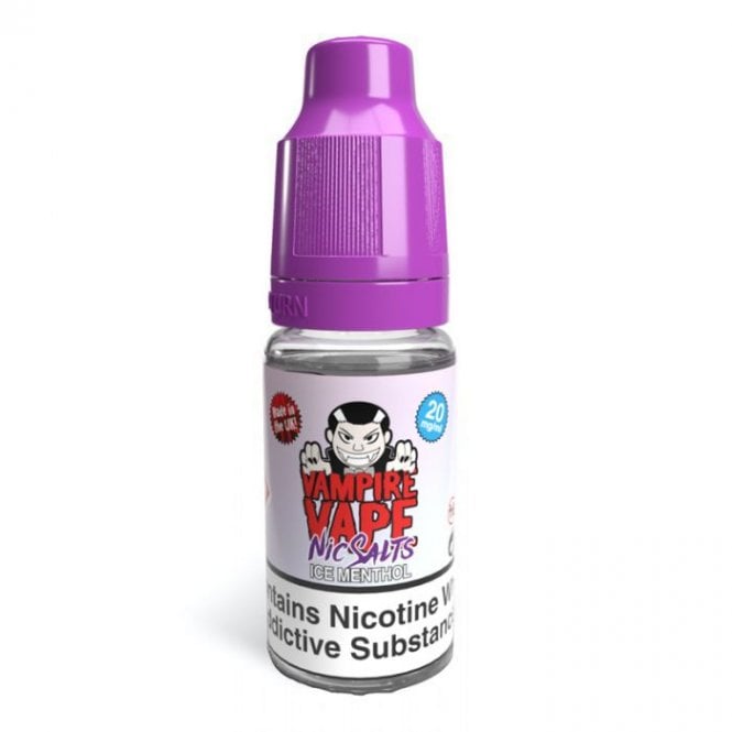 VAMPIRE VAPE Menthol Ice 10ml Nic Salt E-Liquid