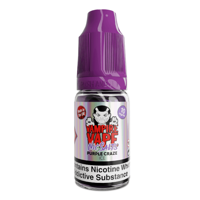 VAMPIRE VAPE Purple Craze Ice 10ml Nic Salt E-Liquid