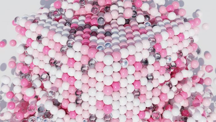 Balls of bubblegum